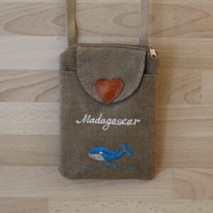 Sacoche toile de jute