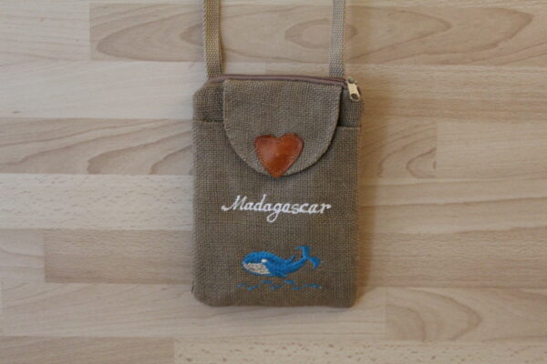 Sacoche toile de jute