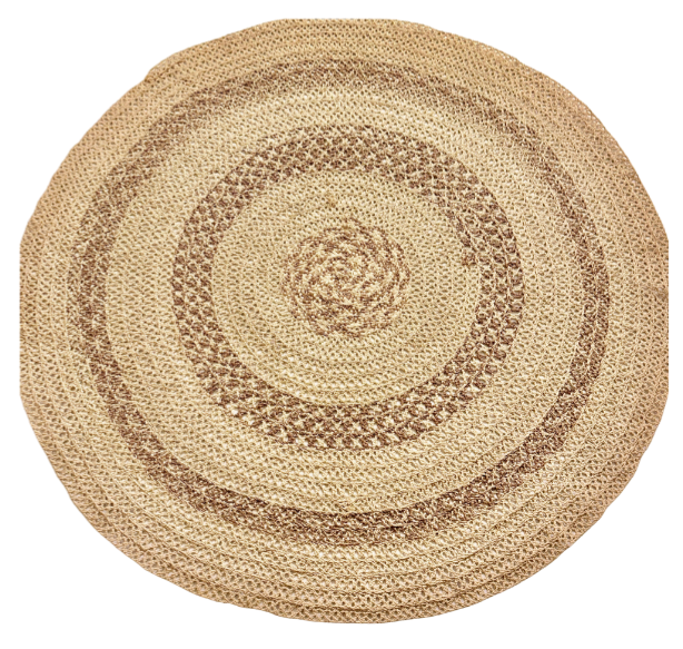 Tapis rond Raphia- TD004